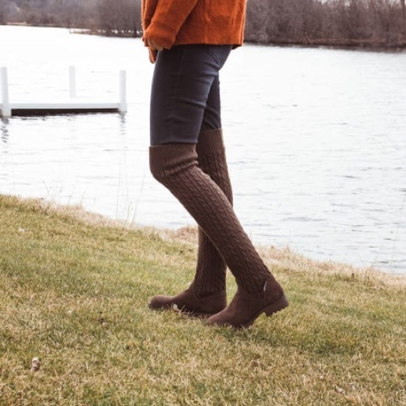 Muk Luks Kelby Convertible Sweater Boots - NWT - Picture 2 of 6